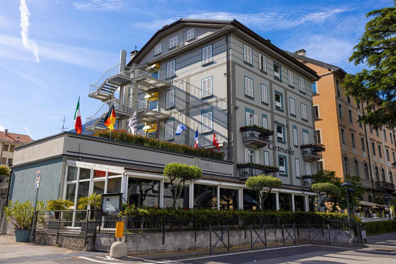 Hotel Ristorante Eurossola โดโมดอสโซลา ภายนอก รูปภาพ